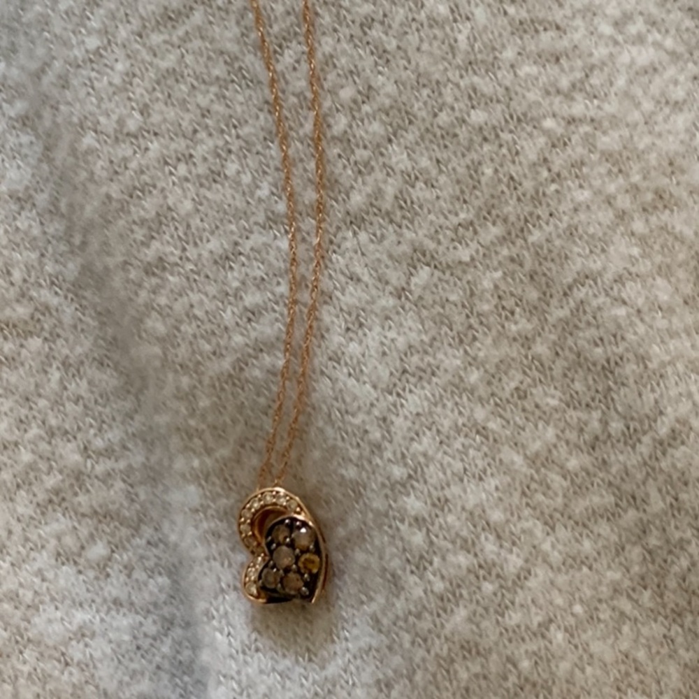 Levian diamond necklace. Never worn.